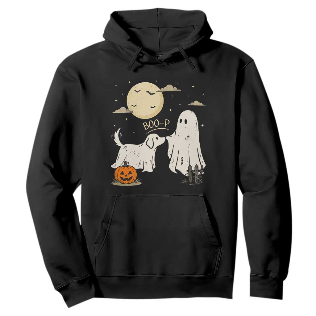 Boo Boo-p Dog Ghost Hoodie Funny Halloween Dog Lovers