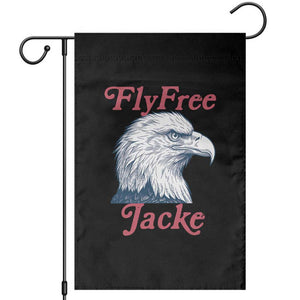 Fly Free Jackie Bald Eagle Memorial Garden Flag