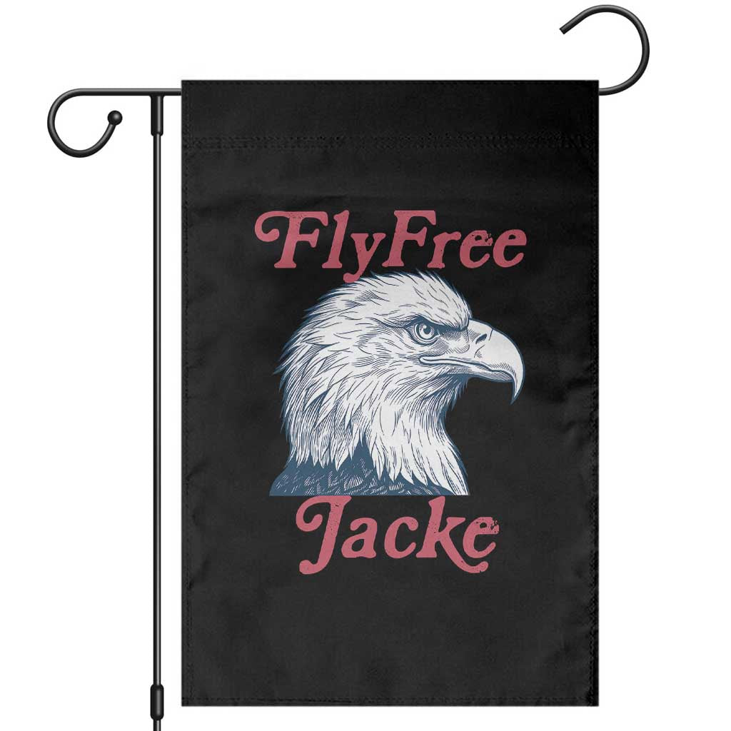 Fly Free Jackie Bald Eagle Memorial Garden Flag