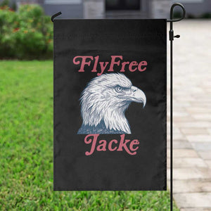Fly Free Jackie Bald Eagle Memorial Garden Flag