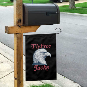 Fly Free Jackie Bald Eagle Memorial Garden Flag