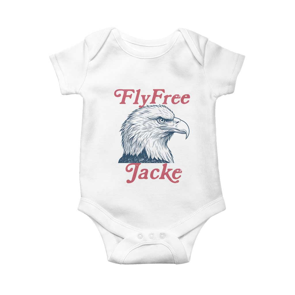 Fly Free Jackie Bald Eagle Memorial Baby Onesie