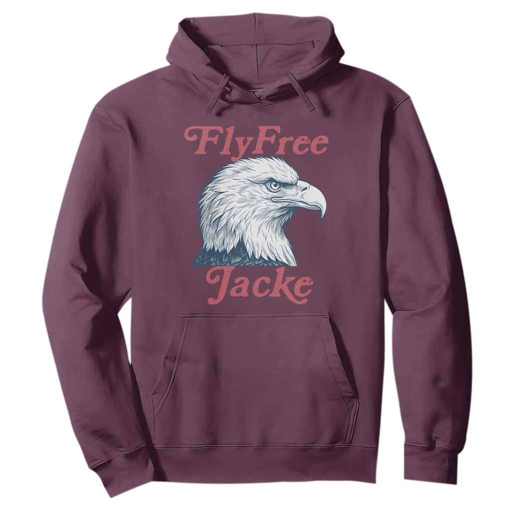 Fly Free Jackie Bald Eagle Memorial Hoodie