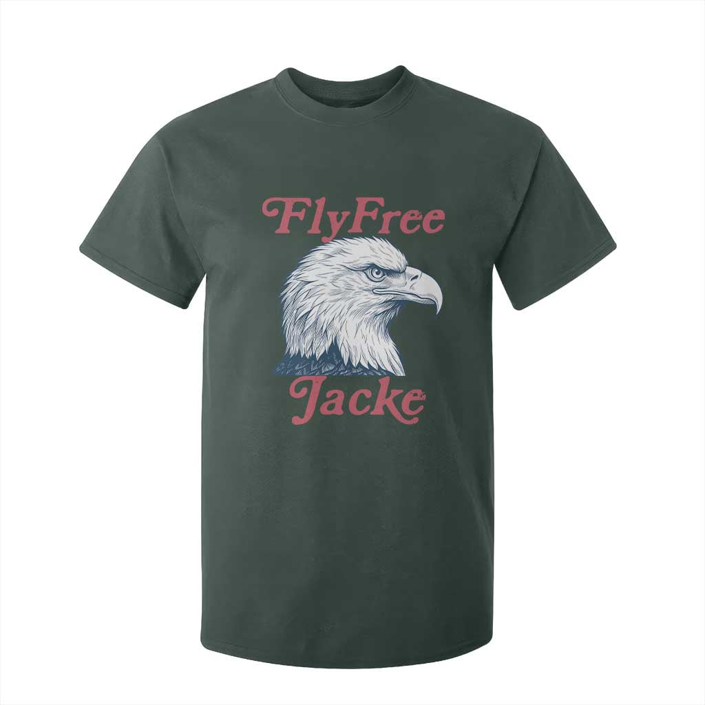 Fly Free Jackie Bald Eagle Memorial T Shirt For Kid