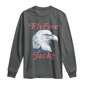 Fly Free Jackie Bald Eagle Memorial Long Sleeve Shirt