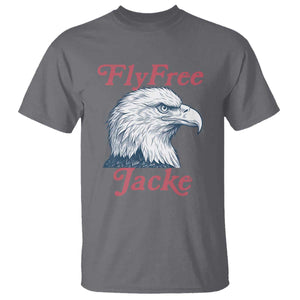 Fly Free Jackie Bald Eagle Memorial T Shirt
