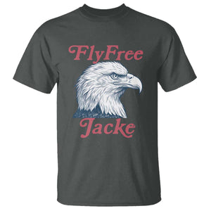 Fly Free Jackie Bald Eagle Memorial T Shirt