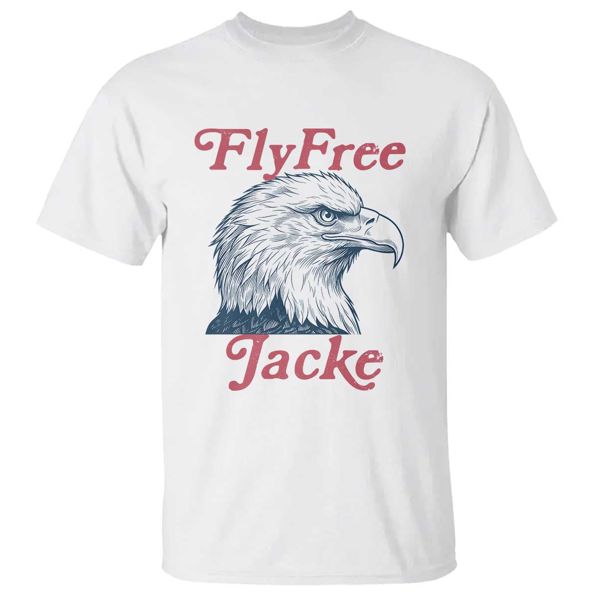 Fly Free Jackie Bald Eagle Memorial T Shirt