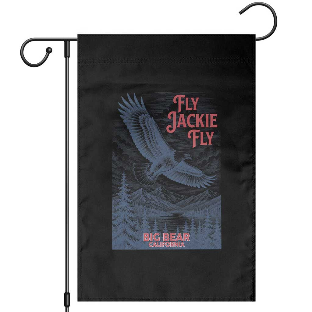 Jackie The Big Bear Eagle Supports California Wildlife Garden Flag