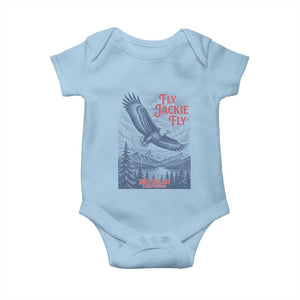 Jackie The Big Bear Eagle Supports California Wildlife Baby Onesie