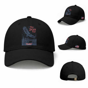 Jackie The Big Bear Eagle Supports California Wildlife Baseball Cap
