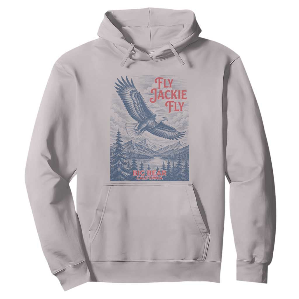 Jackie The Big Bear Eagle Supports California Wildlife Hoodie
