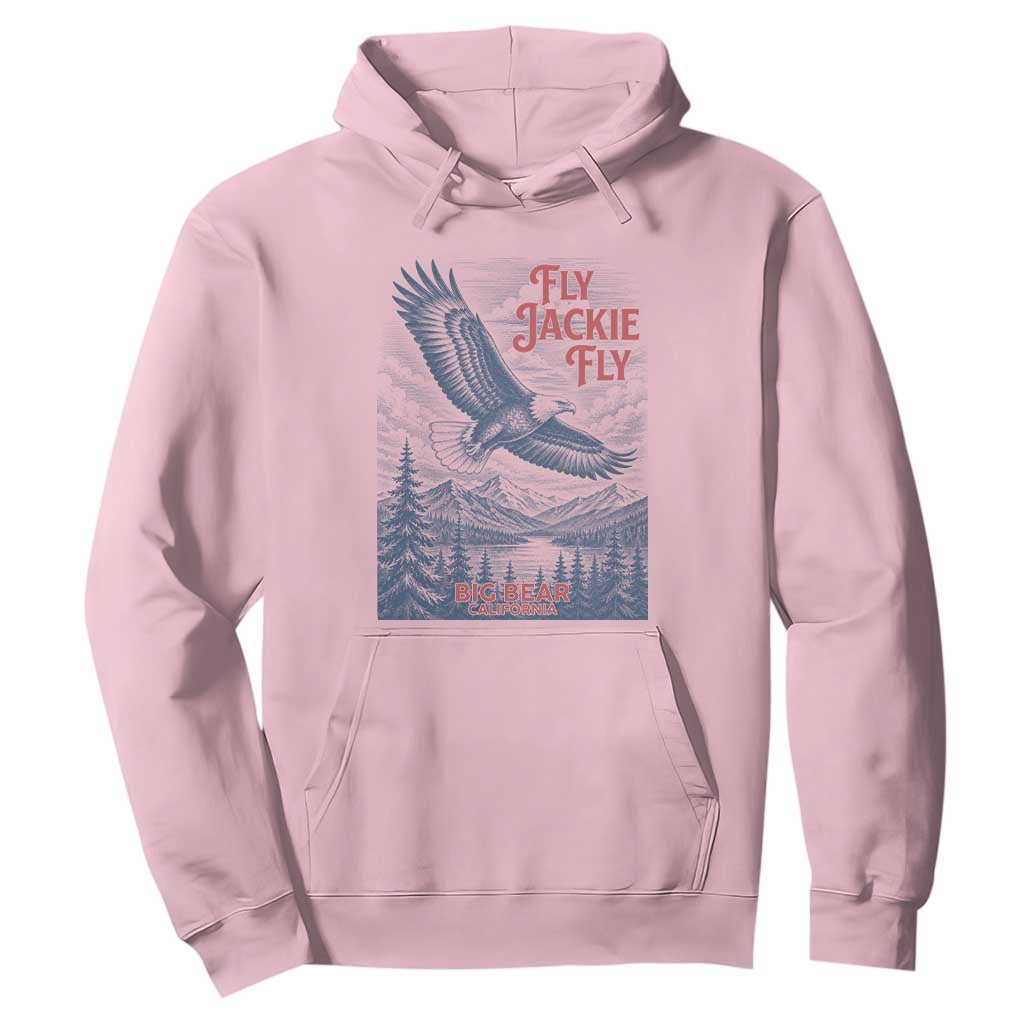 Jackie The Big Bear Eagle Supports California Wildlife Hoodie