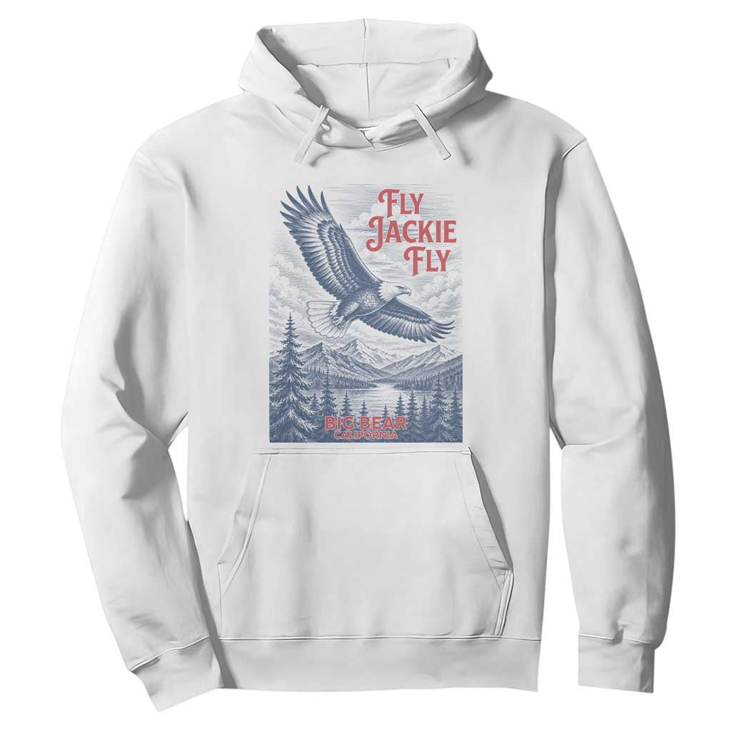 Jackie The Big Bear Eagle Supports California Wildlife Hoodie