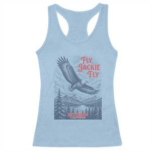 Jackie The Big Bear Eagle Supports California Wildlife Racerback Tank Top
