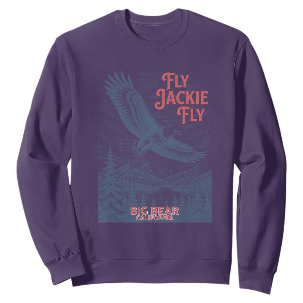 Jackie The Big Bear Eagle Supports California Wildlife Sweatshirt