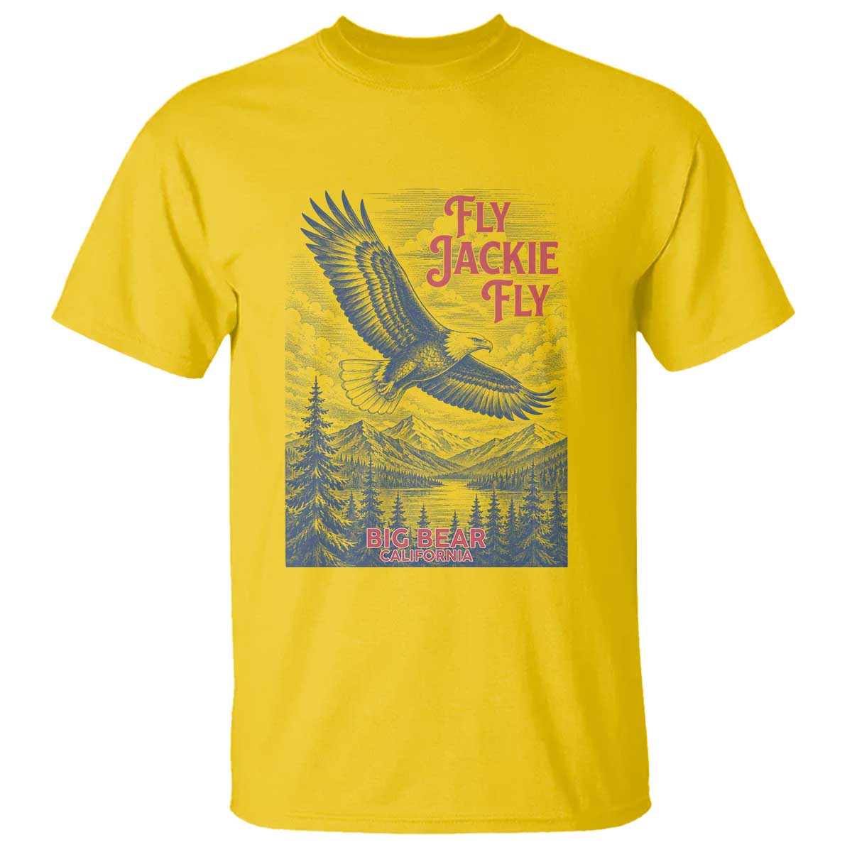 Jackie The Big Bear Eagle Supports California Wildlife T Shirt