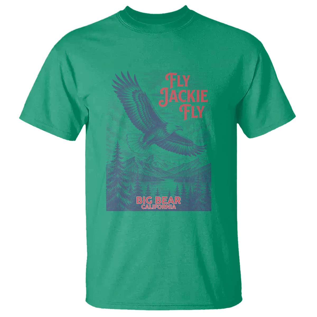 Jackie The Big Bear Eagle Supports California Wildlife T Shirt