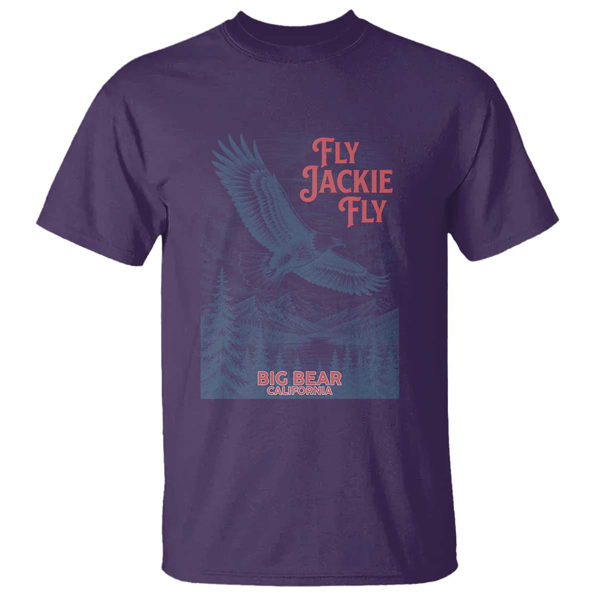 Jackie The Big Bear Eagle Supports California Wildlife T Shirt