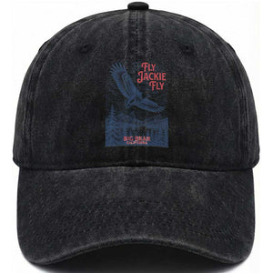 Jackie The Big Bear Eagle Supports California Wildlife Washed Cotton Baseball Cap