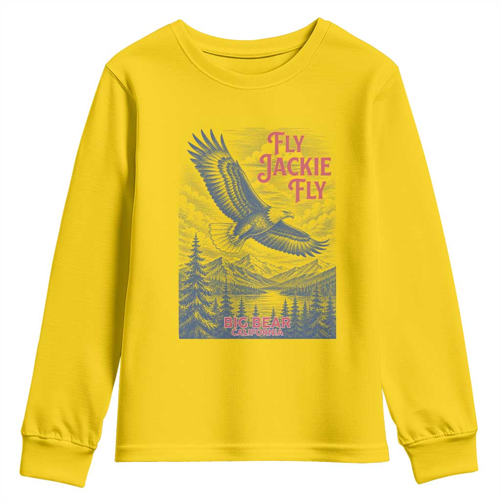 Jackie The Big Bear Eagle Supports California Wildlife Youth Sweatshirt