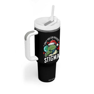 Resist Frog AIDS Awareness Christmas Tumbler With Handle Only You Can Prevent Stigma TS14 Print Your Wear