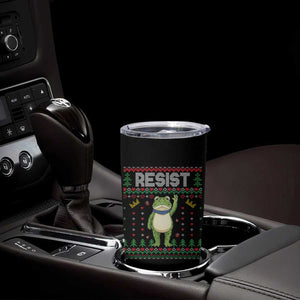 Resist Frog Tumbler Cup Funny Portland Protest ICE Activist Meme 2025 TS14 Print Your Wear