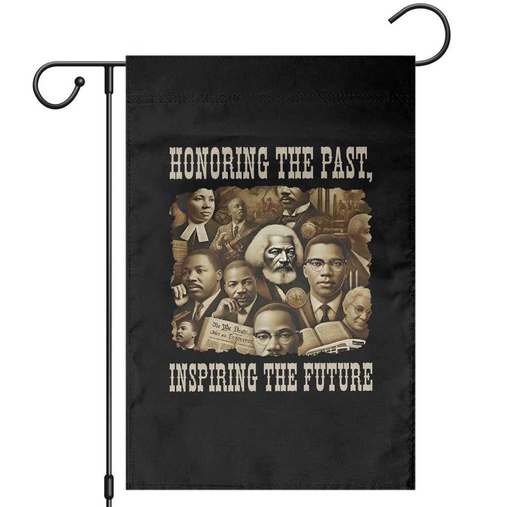 Honoring The Past Inspiring The Future Garden Flag Black History Month TS14 Black Print Your Wear