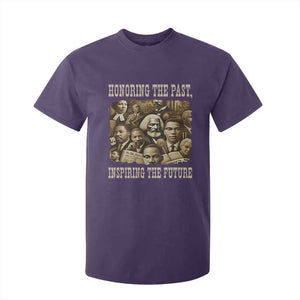 Honoring The Past Inspiring The Future T Shirt For Kid Black History Month TS14 Purple Print Your Wear