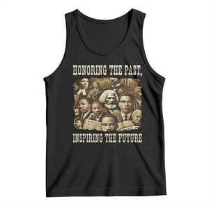 Honoring The Past Inspiring The Future Tank Top Black History Month TS14 Black Print Your Wear