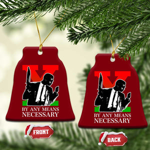 Malcolm X Ceramic Ornament By Any Means Necessary TS14 Print Your Wear