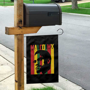 Malcolm X Garden Flag Pan African Flag Black History TS14 Print Your Wear