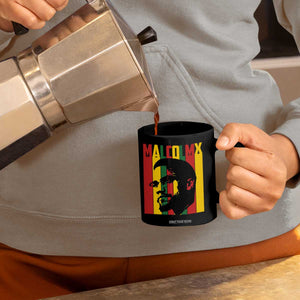 Malcolm X Coffee Mug Pan African Flag Black History TS14 Print Your Wear
