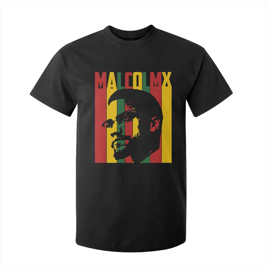 Malcolm X T Shirt For Kid Pan African Flag Black History TS14 Black Print Your Wear