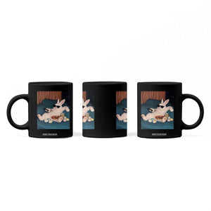 Easter Bunny Iced Coffee Coffee Mug Funny Animal Meme TS14 Print Your Wear