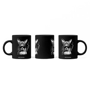 Funny Easter Bunny Smoking Meme Coffee Mug TS14 Print Your Wear
