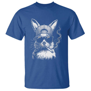 Funny Easter Bunny Smoking Meme T Shirt TS14 Royal Blue Print Your Wear