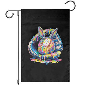 Baseball Easter Garden Flag Drip Ice Cream Sprinkles Baseball Glove TS14 Black Print Your Wear