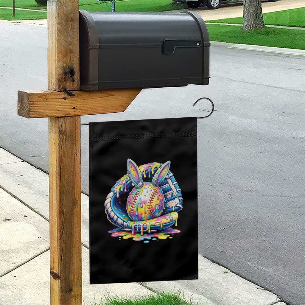 Baseball Easter Garden Flag Drip Ice Cream Sprinkles Baseball Glove TS14 Print Your Wear
