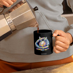 Baseball Easter Coffee Mug Drip Ice Cream Sprinkles Baseball Glove TS14 Print Your Wear