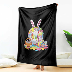 Baseball Easter Drip Ice Cream Sprinkles Egg Gift Throw Blanket TS14 Print Your Wear