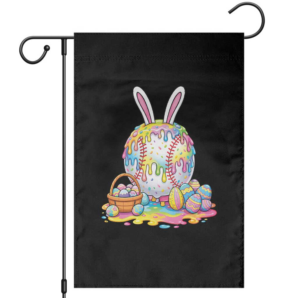 Baseball Easter Drip Ice Cream Sprinkles Egg Gift Garden Flag TS14 Black Print Your Wear
