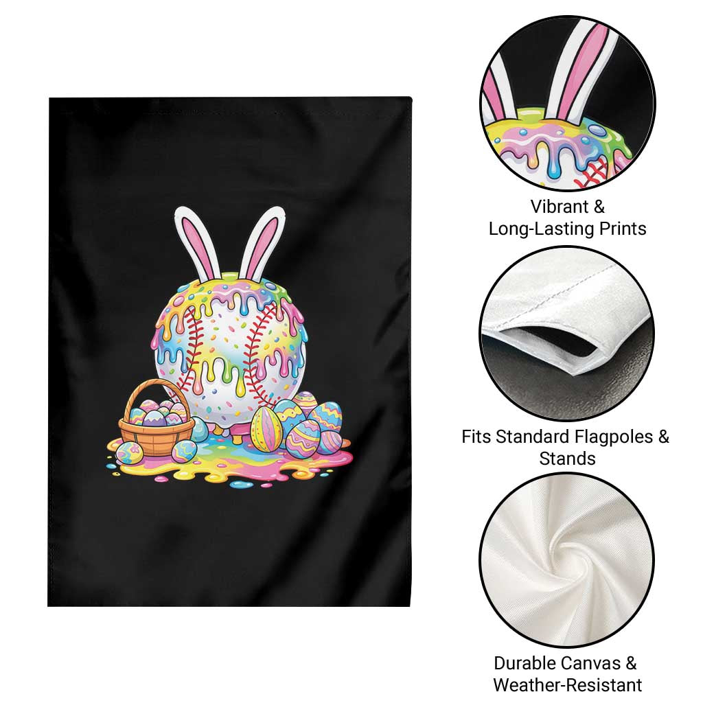 Baseball Easter Drip Ice Cream Sprinkles Egg Gift Garden Flag TS14 Print Your Wear