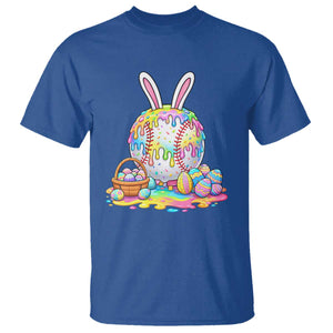Baseball Easter Drip Ice Cream Sprinkles Egg Gift T Shirt TS14 Royal Blue Print Your Wear
