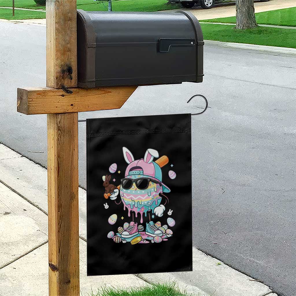 Funny Baseball Easter Garden Flag Drip Ice Cream Bunny Easter TS14 Print Your Wear
