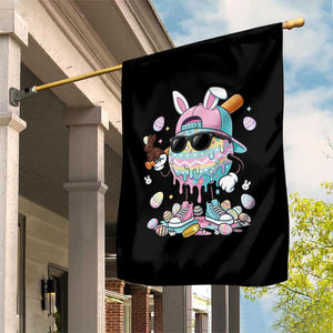 Funny Baseball Easter Garden Flag Drip Ice Cream Bunny Easter TS14 Print Your Wear