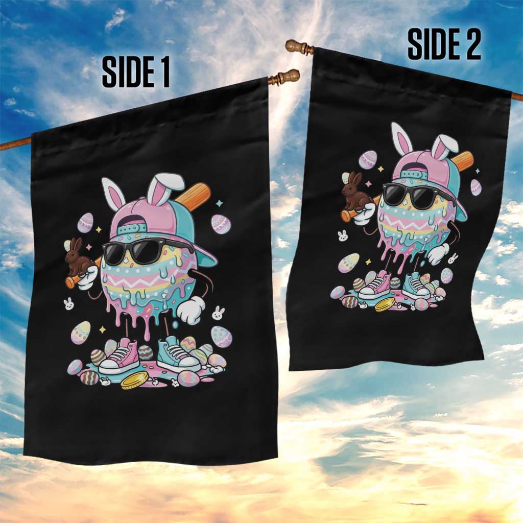 Funny Baseball Easter Garden Flag Drip Ice Cream Bunny Easter TS14 Print Your Wear