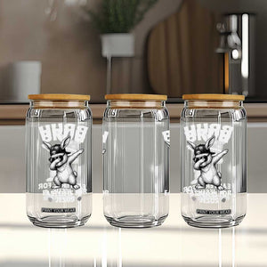 Christian Easter Bunny Glass Can Bruh Easter Is For Jesus TS14 Print Your Wear