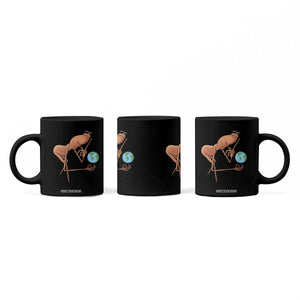 Happy Earth Day Coffee Mug Funny Marcus The Worm Eco Friendly TS14 Print Your Wear