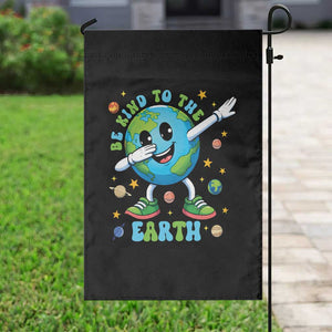Be Kind To The Earth Garden Flag Cute Environmental Awareness Earth Day TS14 Print Your Wear